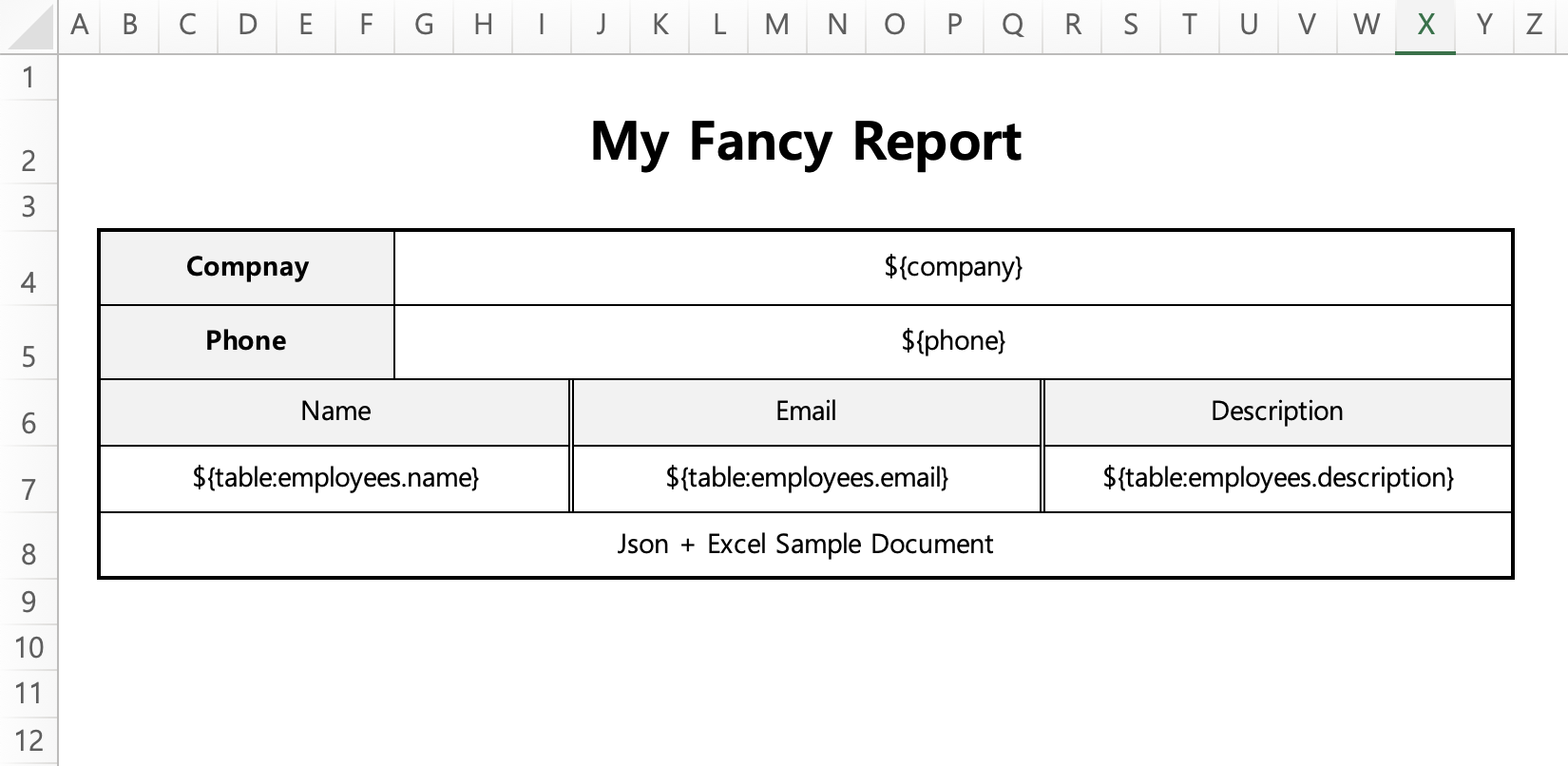 Json Doc